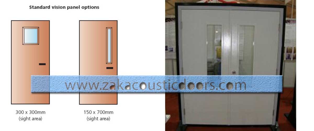 Fire Steel Door Vision Panel