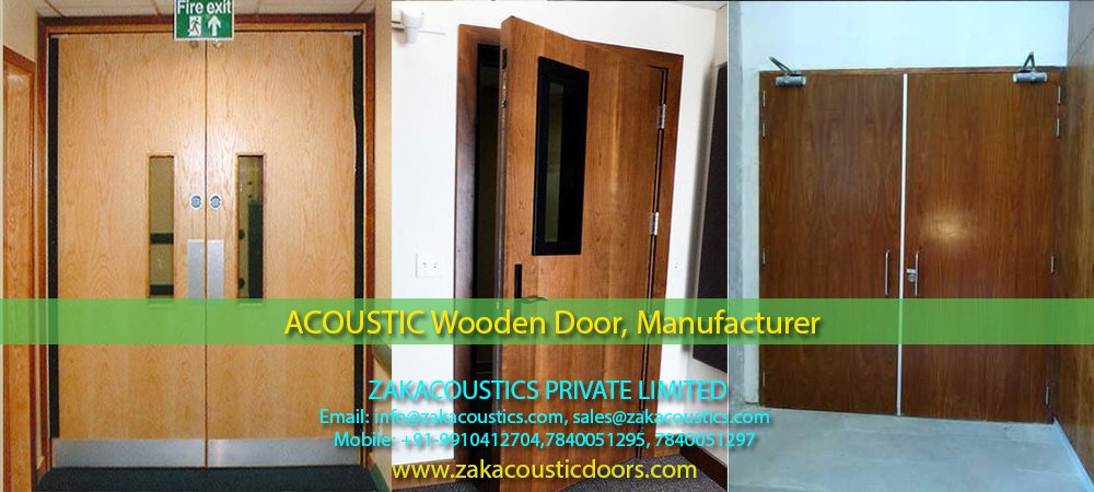 Acoustic Wooden Door Manufacturer in India